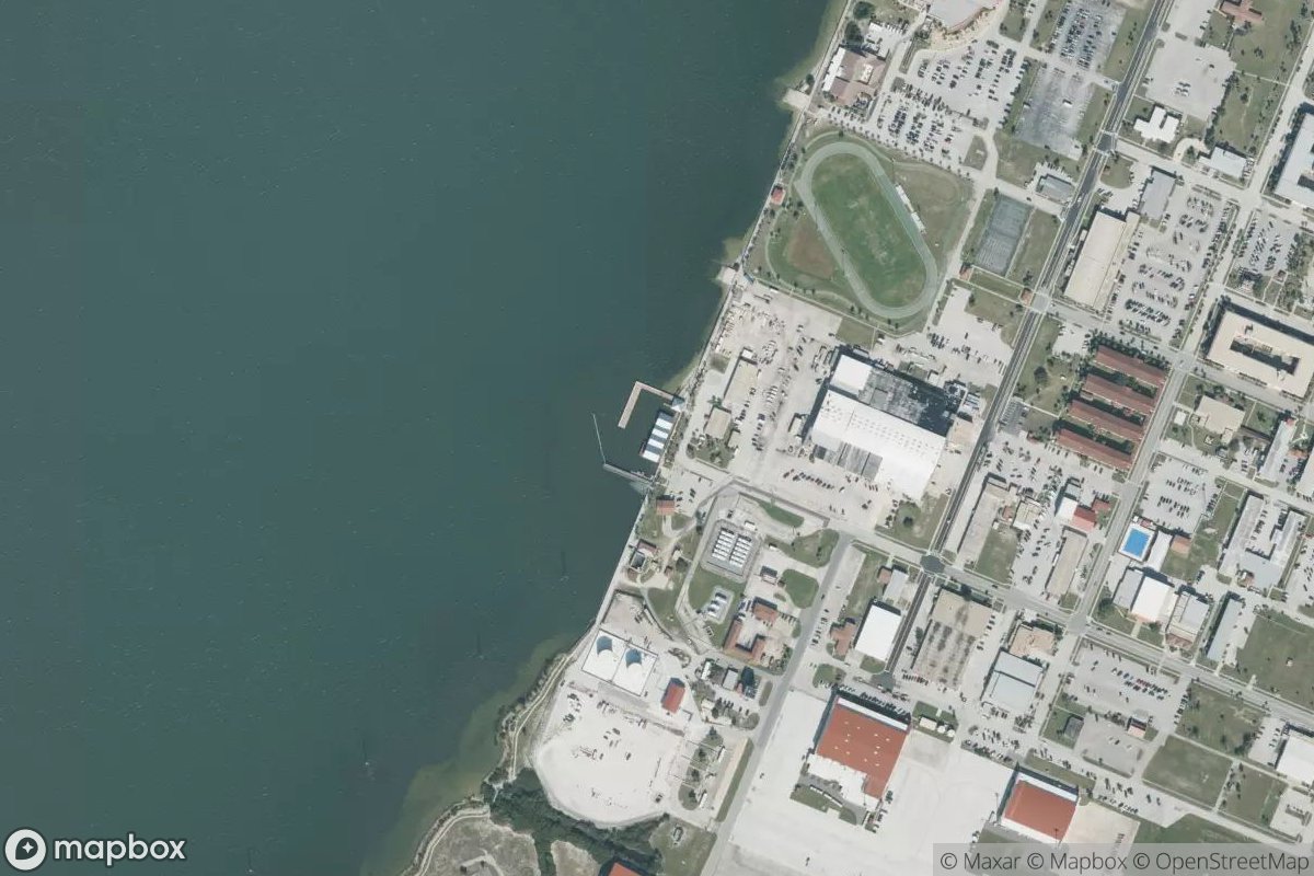 Satellite view of Marina at 28.2531, -80.6121