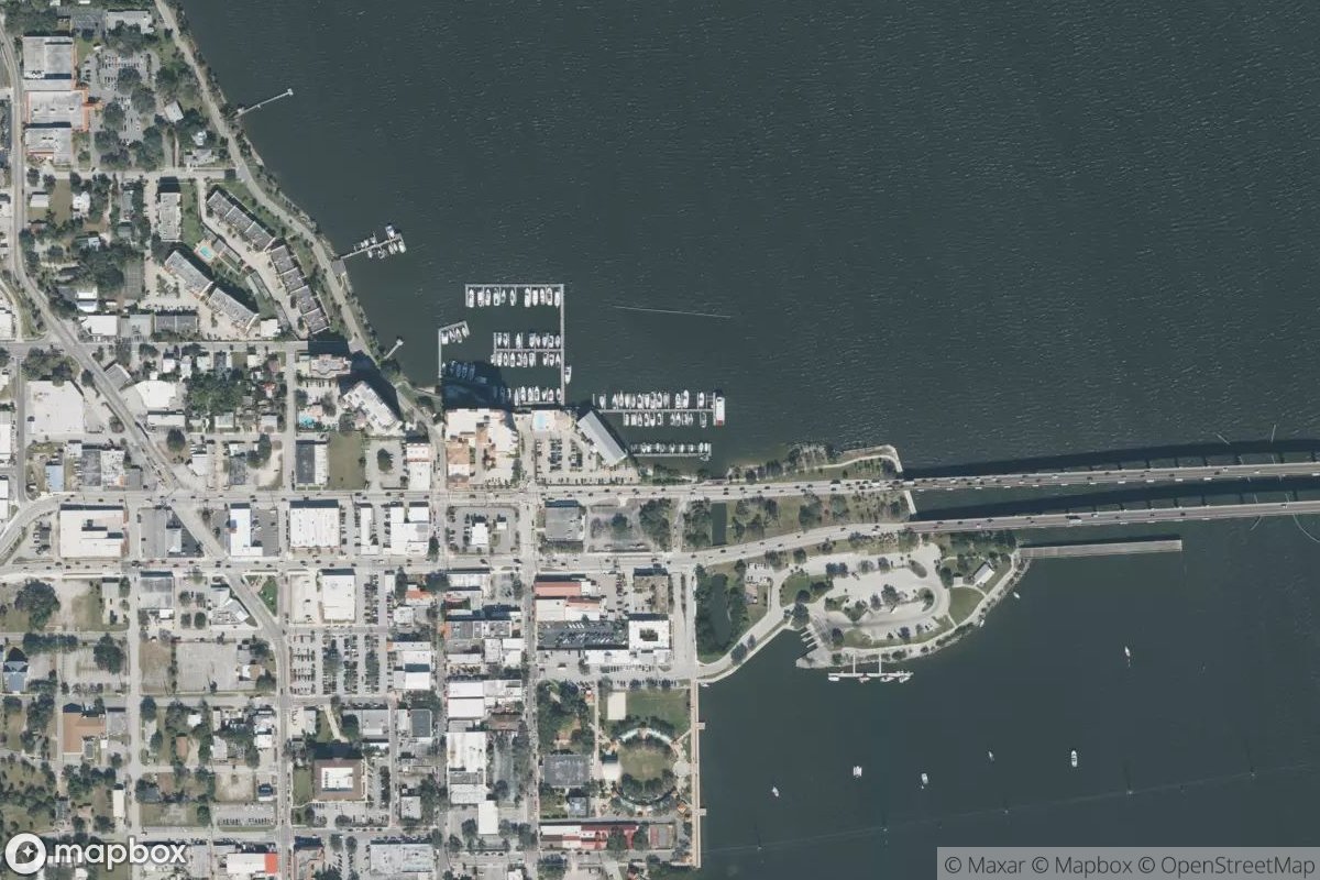 Satellite view of Marina at 28.3569, -80.7241
