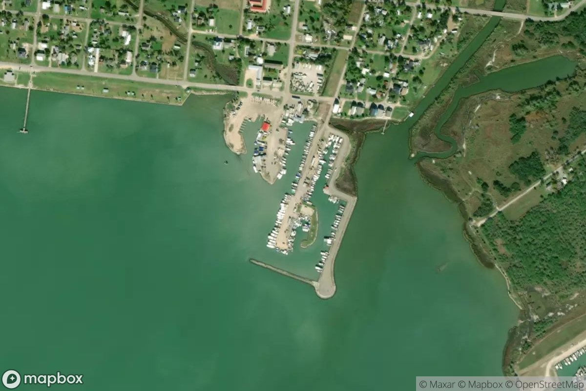 Satellite view of Marina at 28.4062, -96.7110