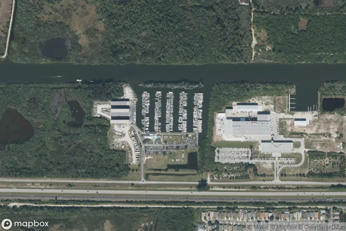 Satellite view of Marina at 28.4078, -80.6788
