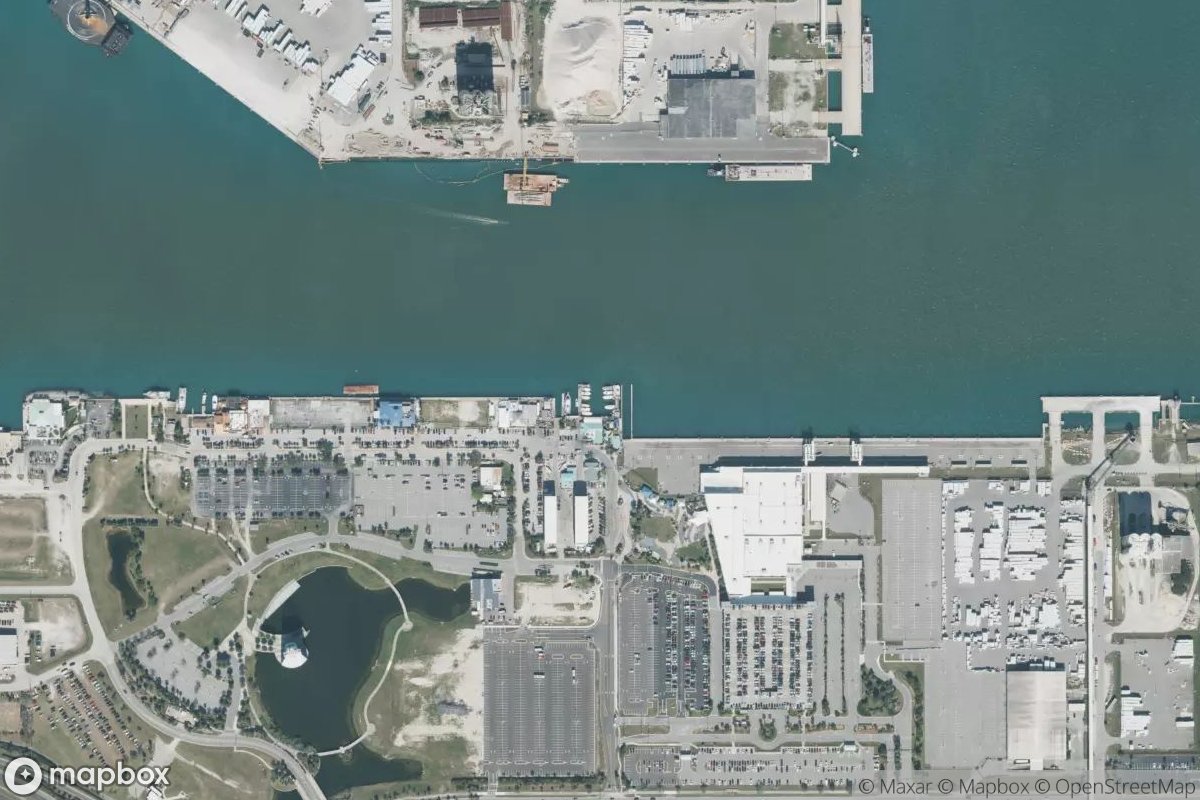 Satellite view of Marina at 28.4089, -80.6143