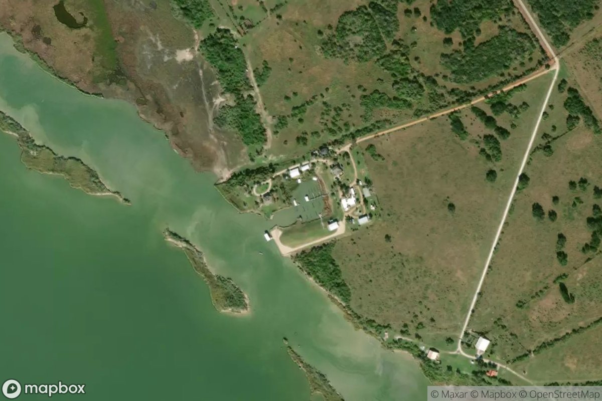 Satellite view of Marina at 28.4427, -96.7568