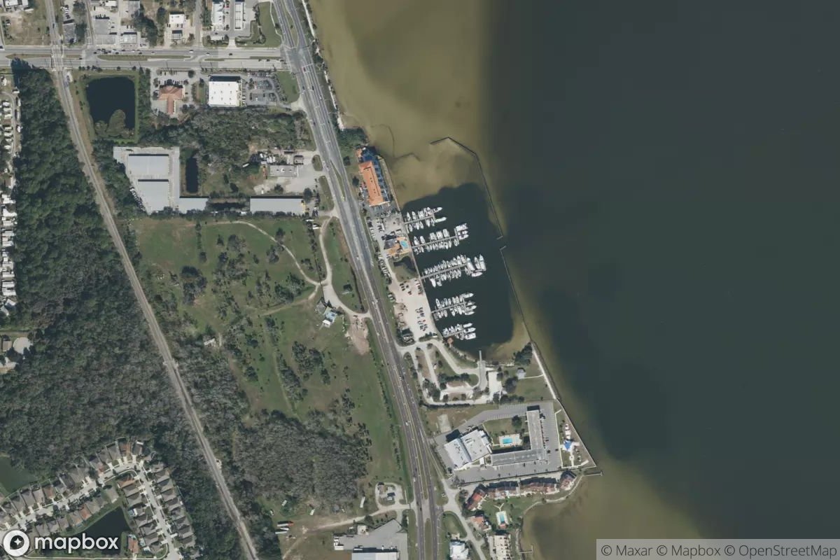 Satellite view of Marina at 28.5545, -80.7960