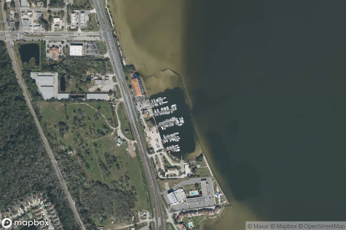 Satellite view of Marina at 28.5549, -80.7954