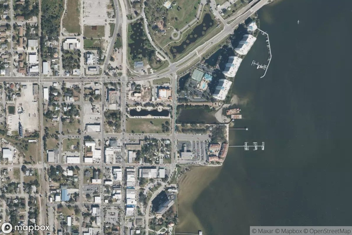 Satellite view of Marina at 28.6142, -80.8056