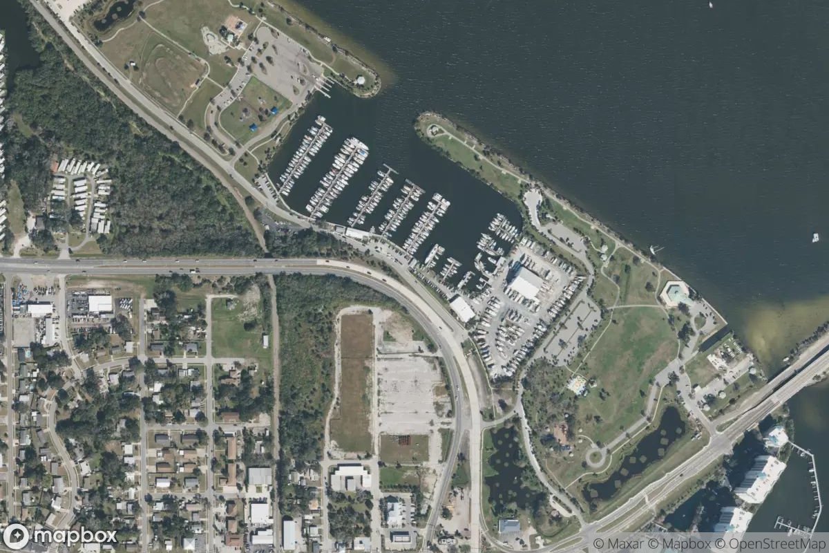 Satellite view of Marina at 28.6193, -80.8085