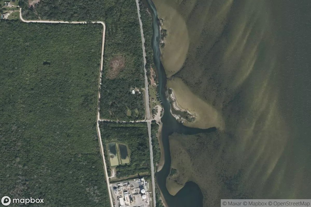 Satellite view of Marina at 28.6783, -80.8266