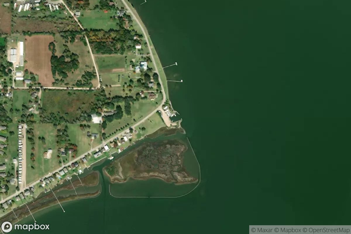 Satellite view of Marina at 28.7147, -96.2003