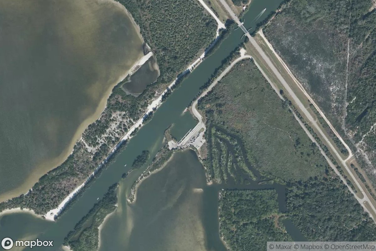Satellite view of Marina at 28.7335, -80.7566