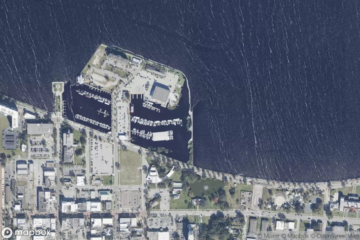 Satellite view of Marina at 28.8147, -81.2637