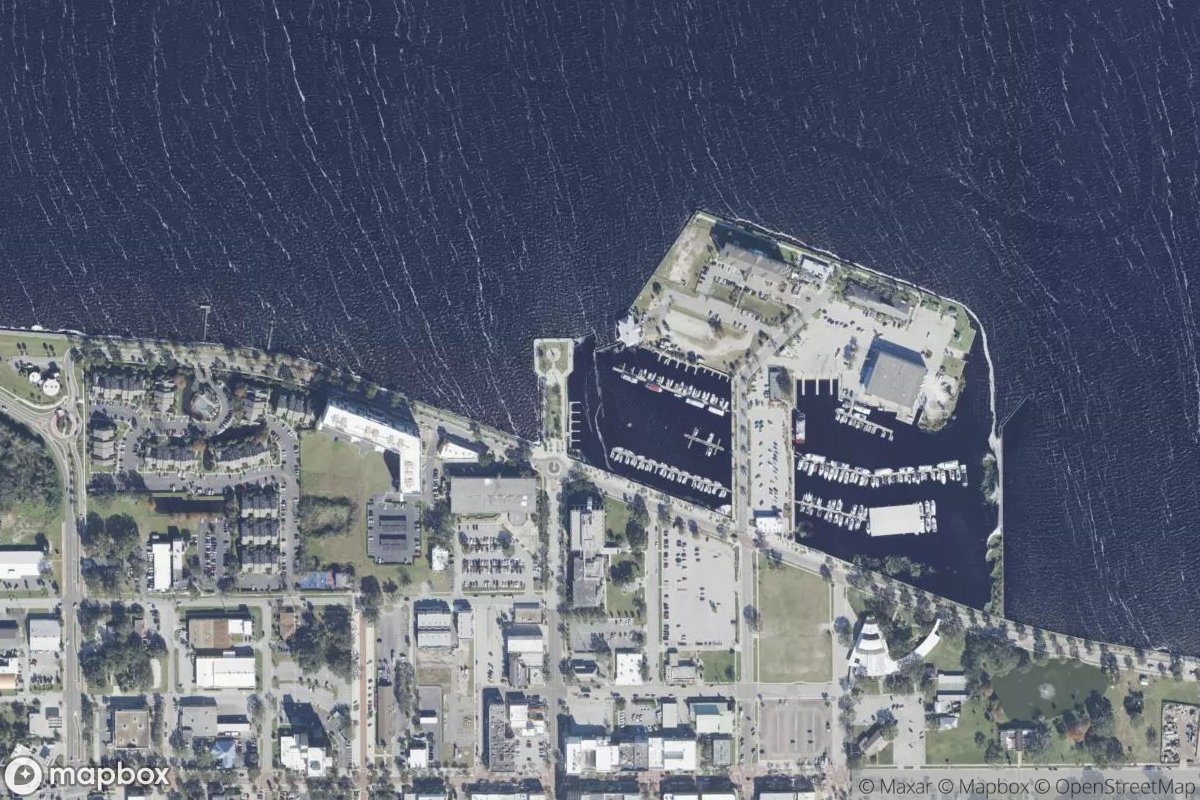 Satellite view of Marina at 28.8153, -81.2676