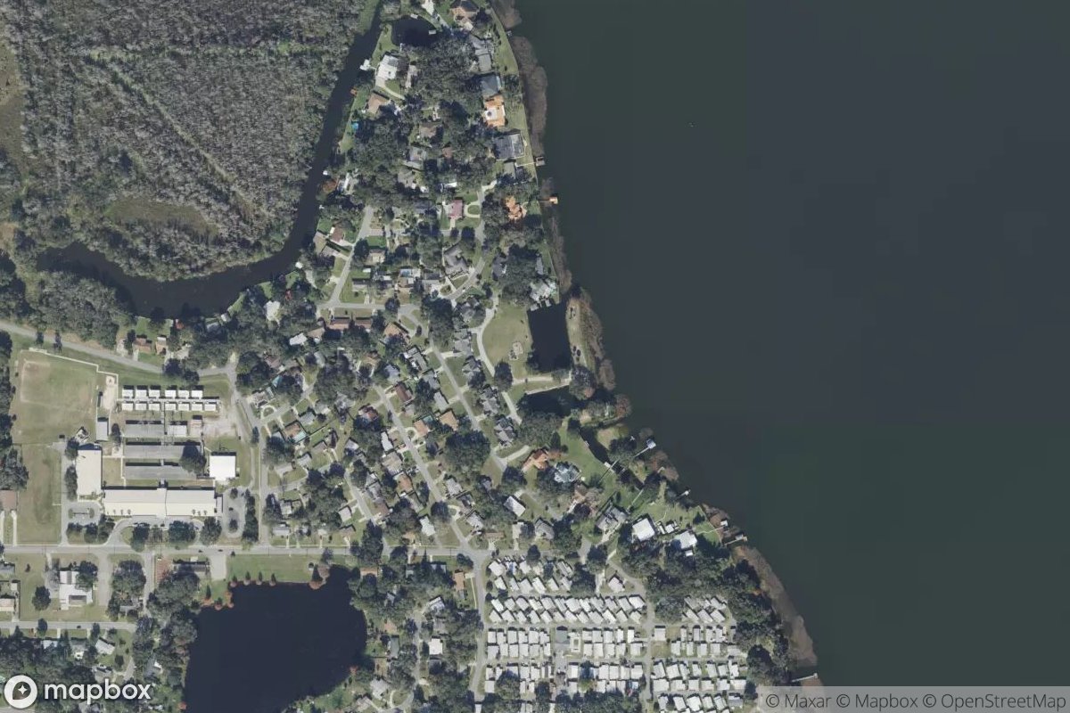Satellite view of Marina at 28.8310, -81.8782