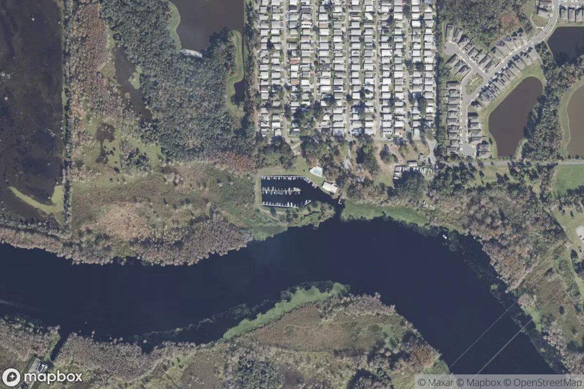 Satellite view of Marina at 28.8483, -81.3432