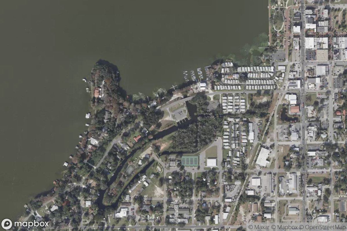 Satellite view of Marina at 28.8510, -81.6905