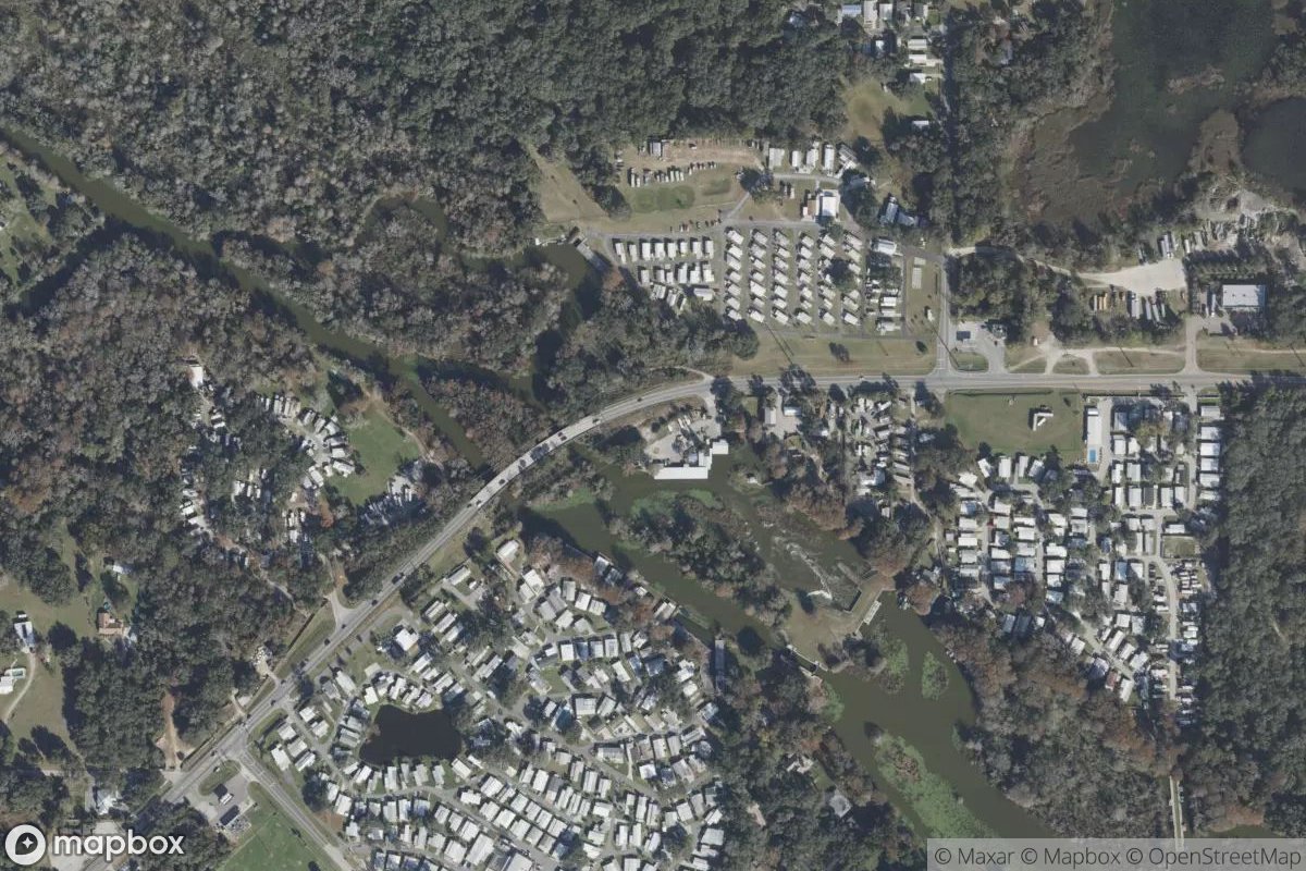 Satellite view of Marina at 28.8730, -81.7854