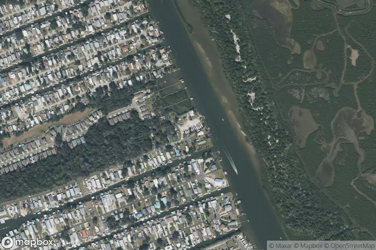 Satellite view of Marina at 28.9035, -80.8549