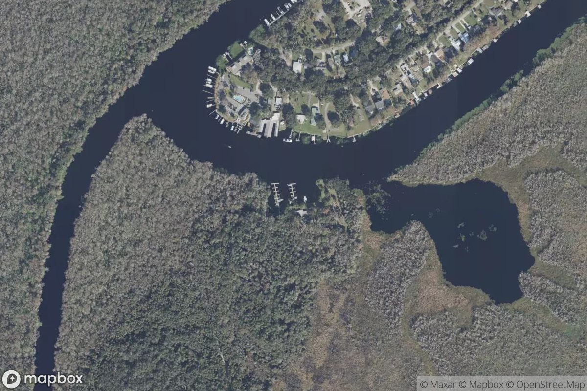 Satellite view of Marina at 28.9748, -81.3578