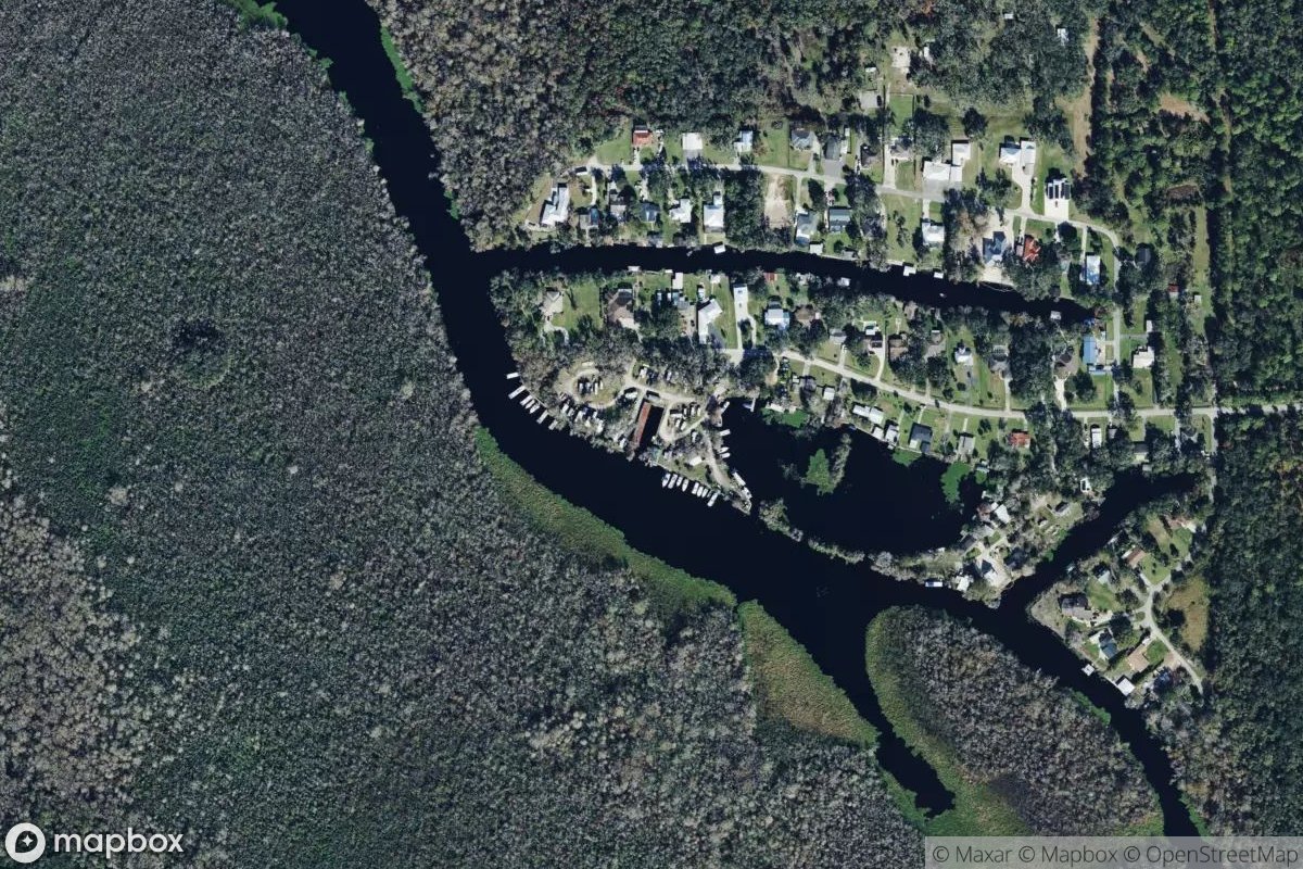 Satellite view of Marina at 29.0248, -81.3826