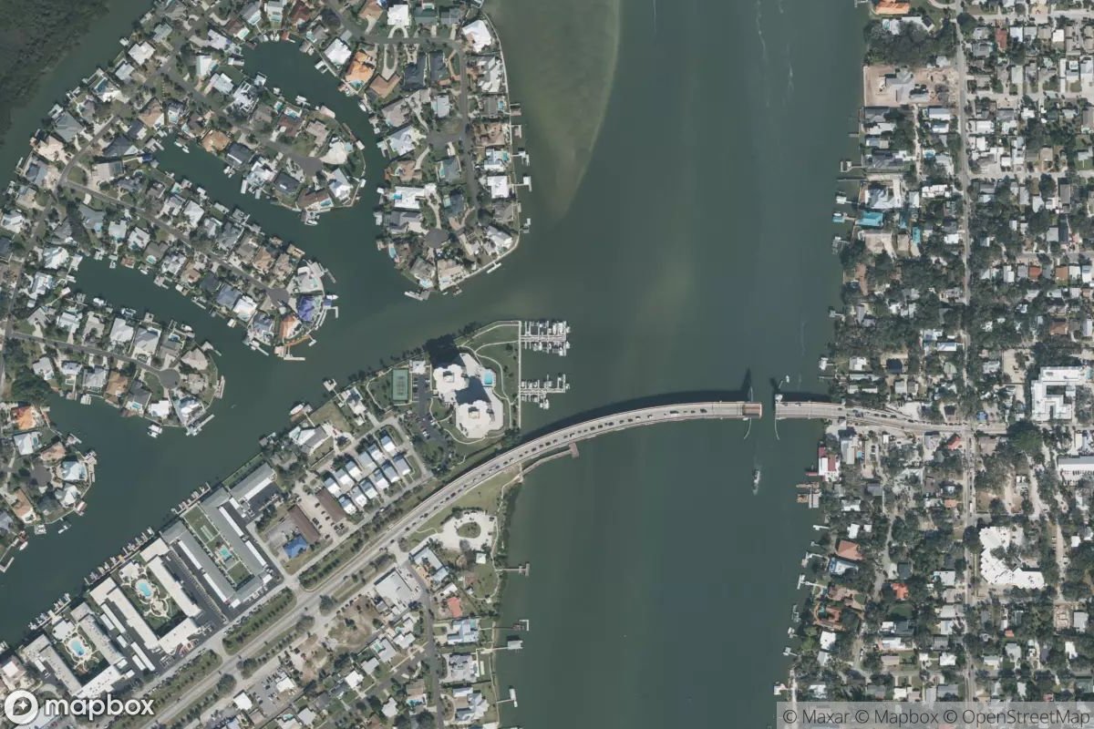 Satellite view of Marina at 29.0392, -80.9078