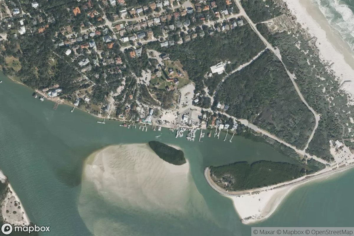 Satellite view of Marina at 29.0794, -80.9278