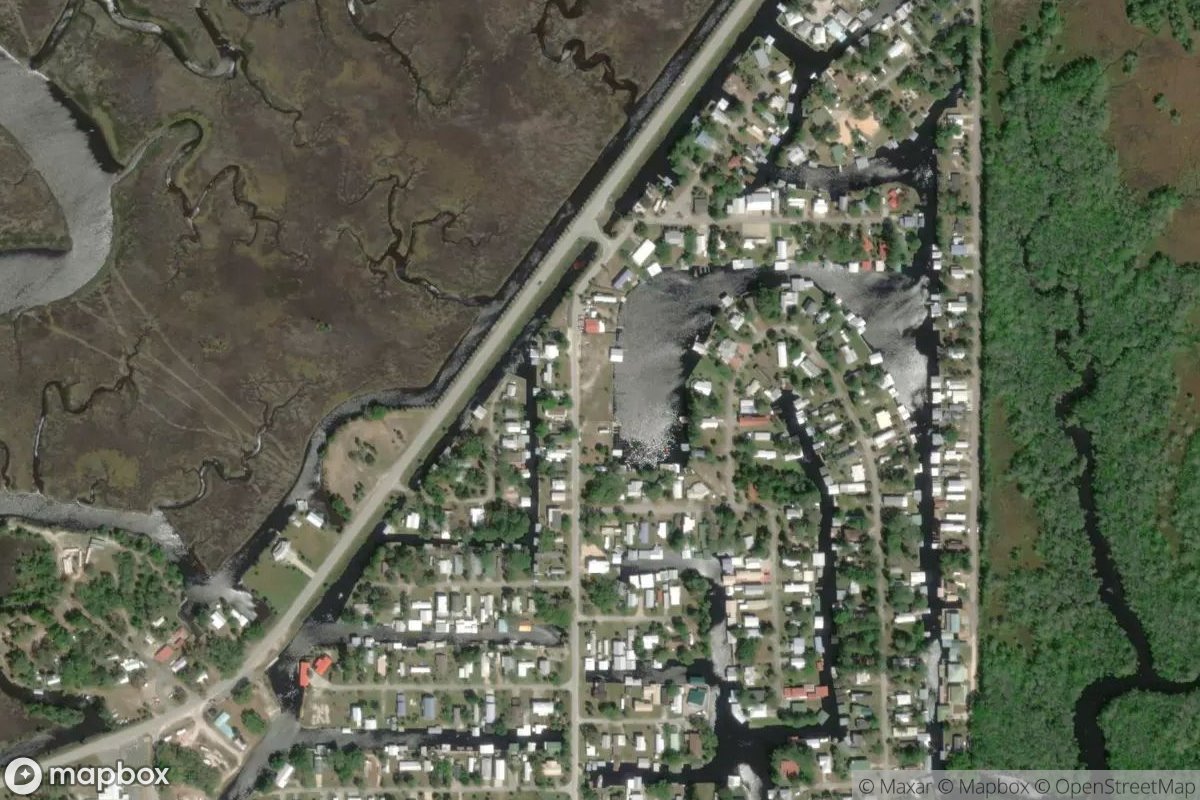 Satellite view of Marina at 29.3330, -83.1397