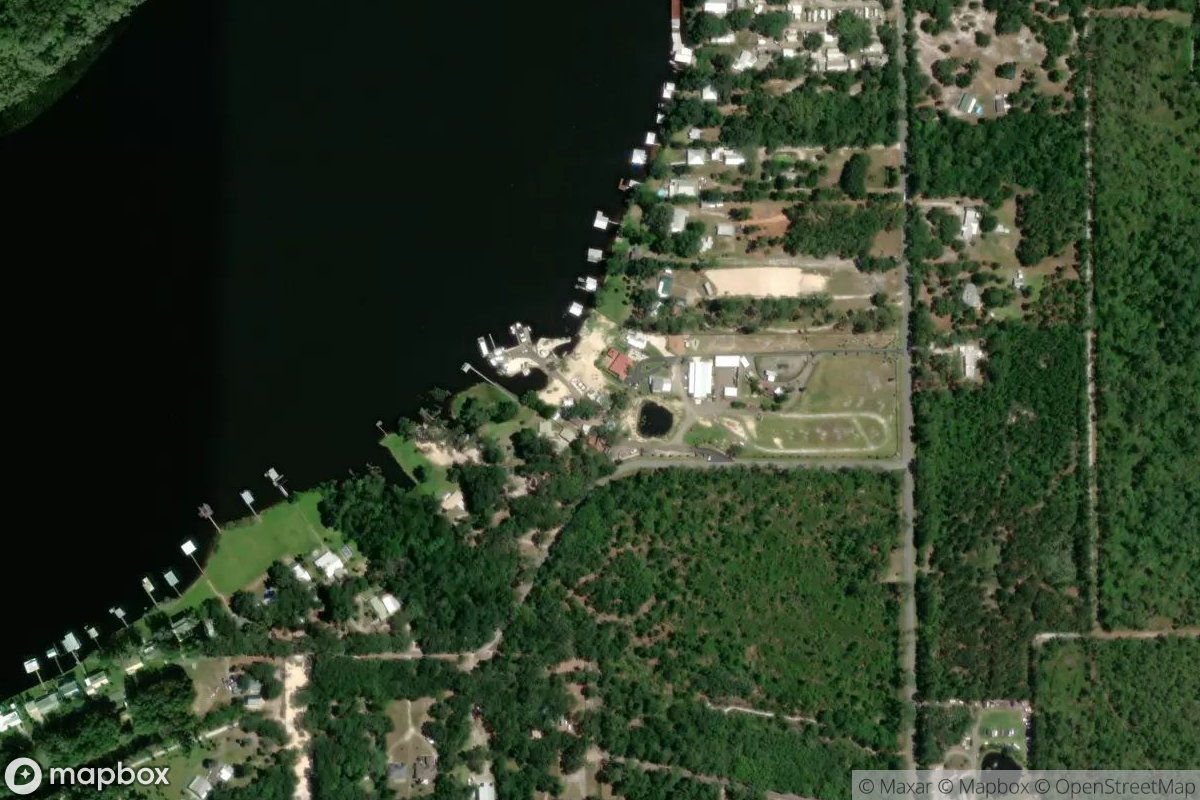 Satellite view of Marina at 29.4707, -81.6769