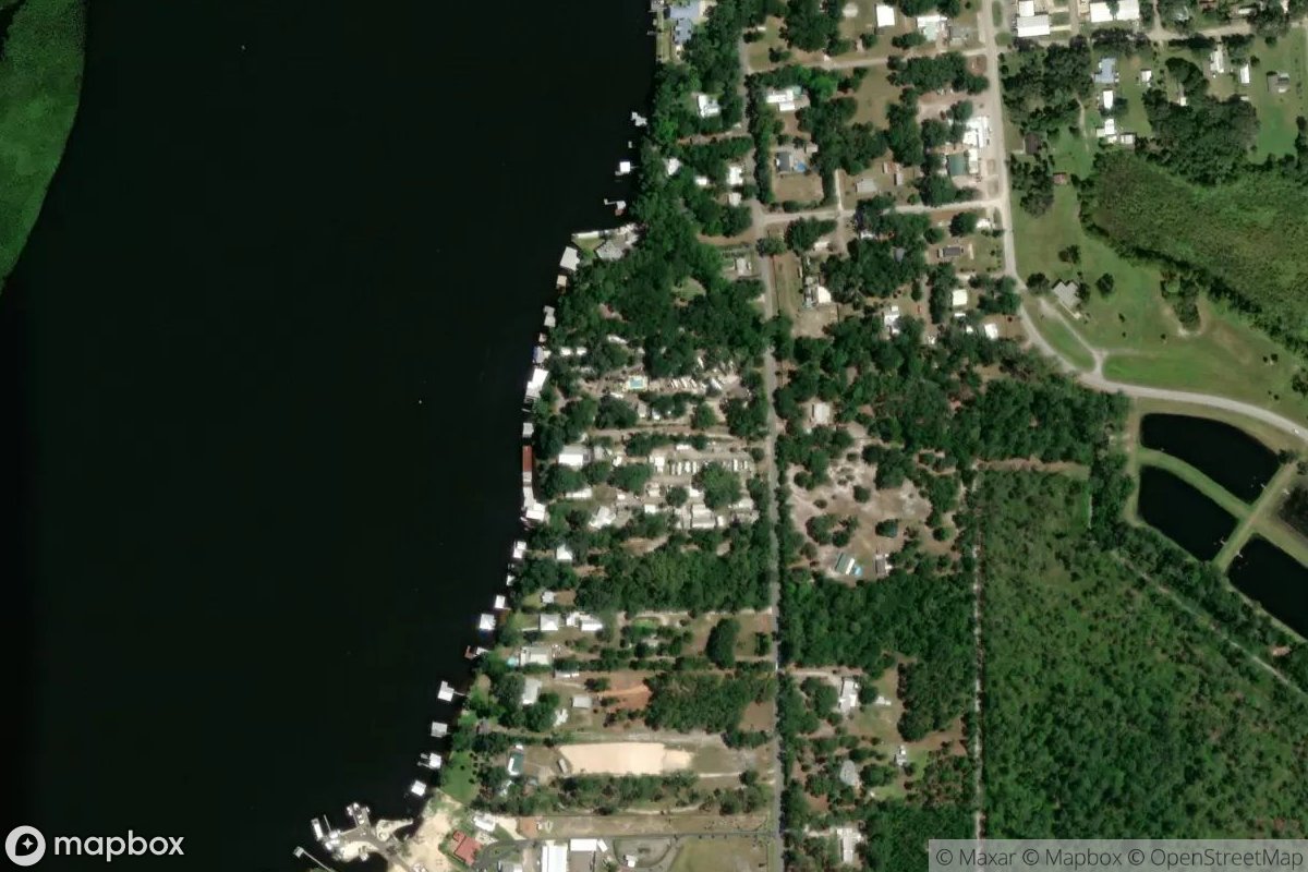 Satellite view of Marina at 29.4746, -81.6748