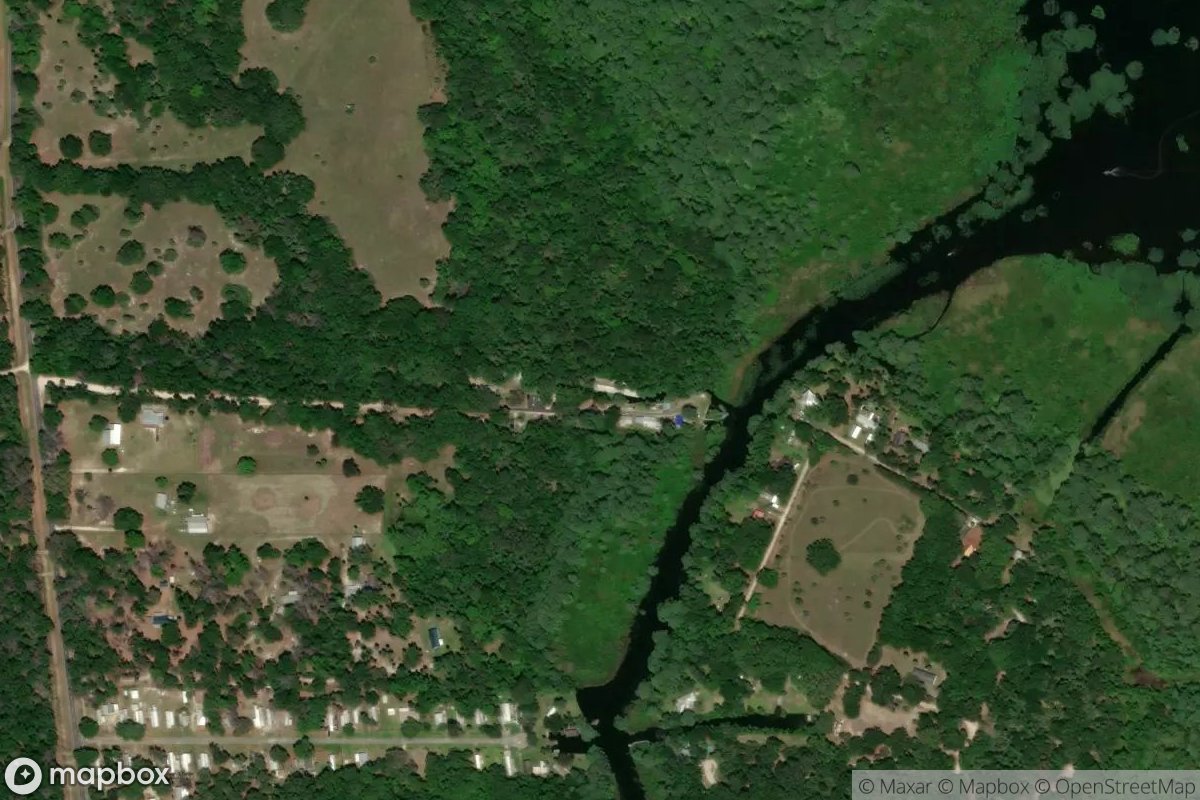 Satellite view of Marina at 29.4964, -82.1656