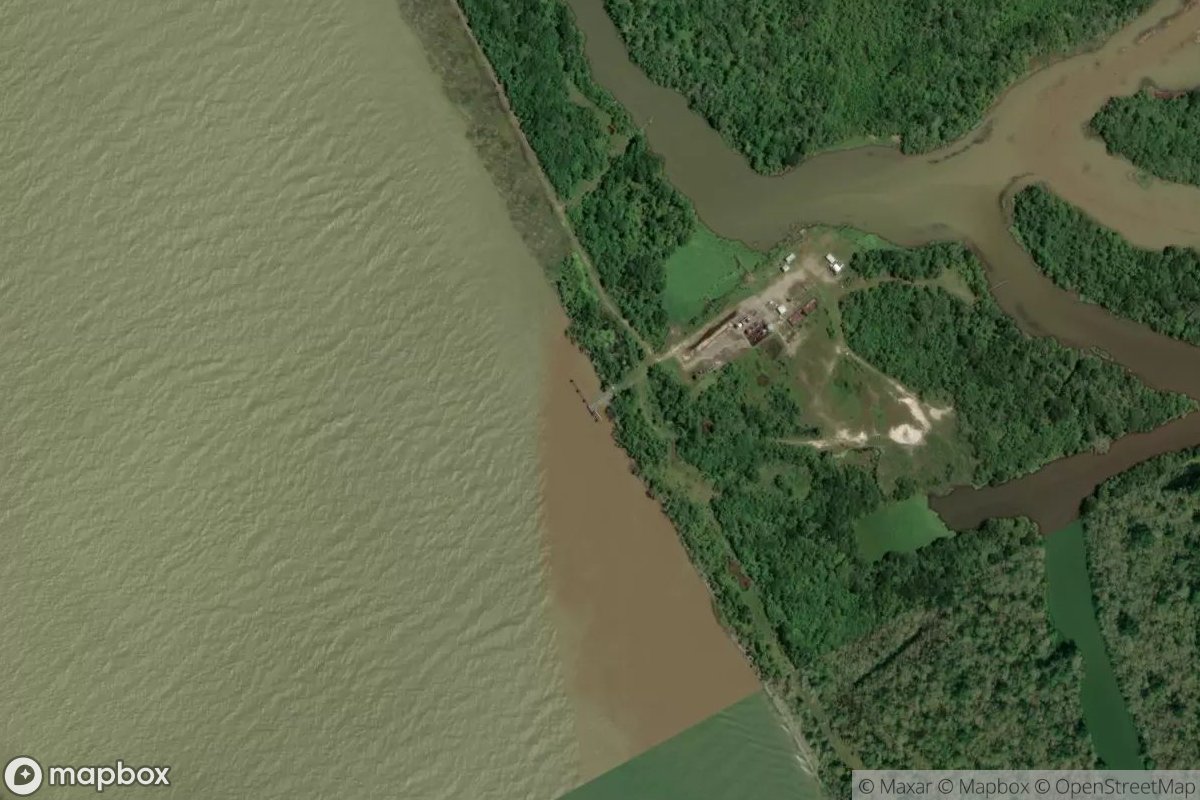 Satellite view of Marina at 29.4965, -89.6972