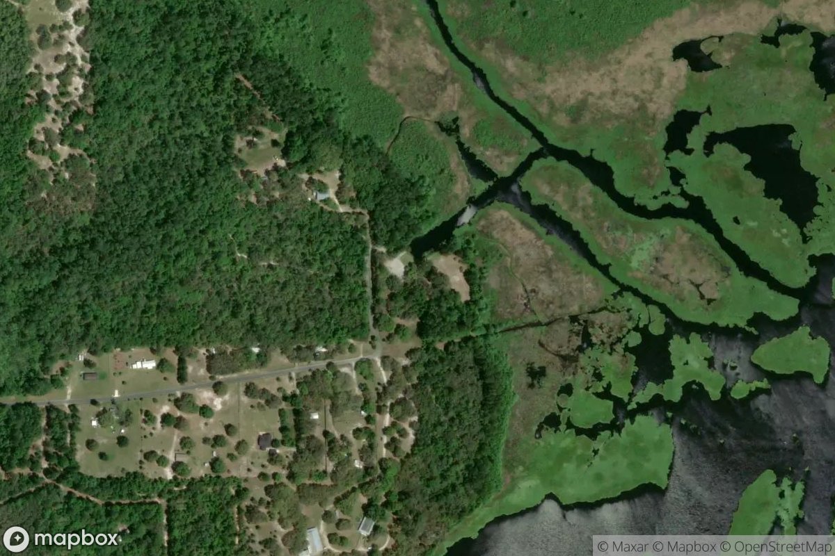 Satellite view of Marina at 29.5059, -81.9180