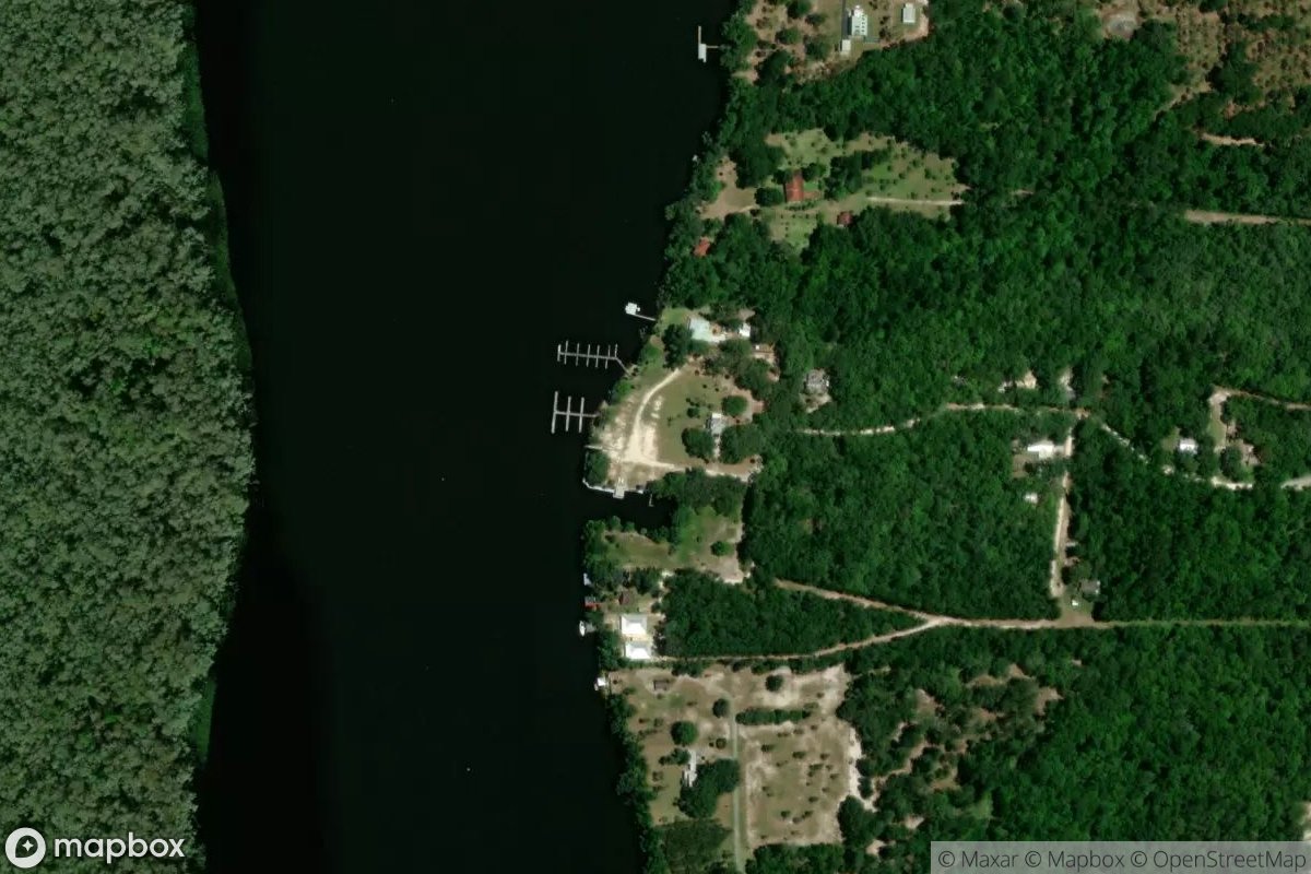 Satellite view of Marina at 29.5080, -81.6774