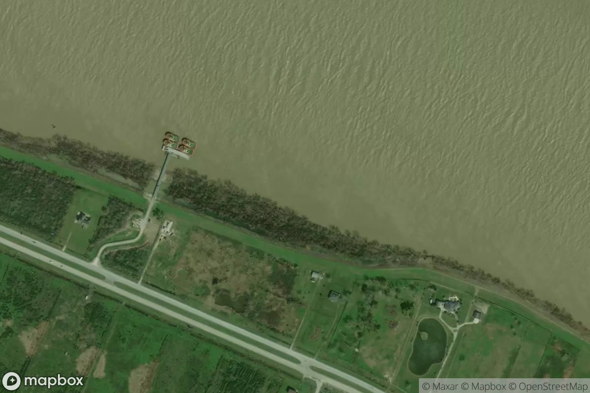 Satellite view of Marina at 29.5997, -89.8494