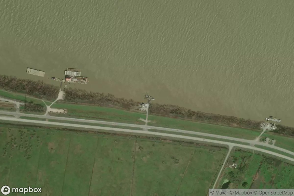 Satellite view of Marina at 29.6029, -89.8667