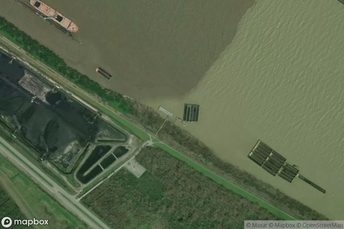 Satellite view of Marina at 29.6192, -89.9096