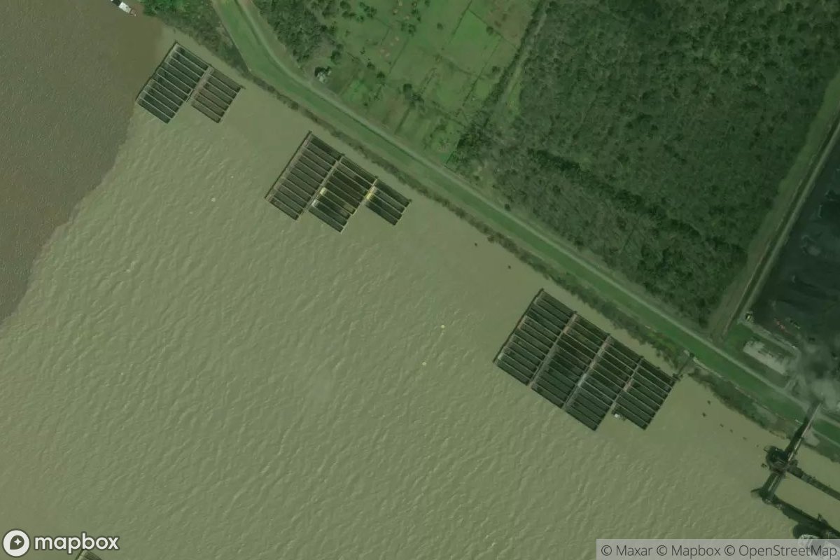Satellite view of Marina at 29.6219, -89.9012