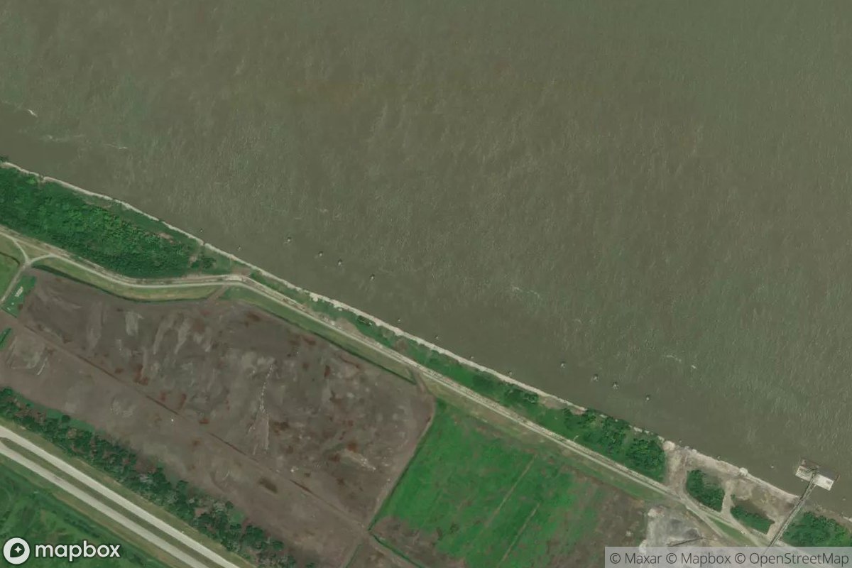 Satellite view of Marina at 29.6376, -89.9421