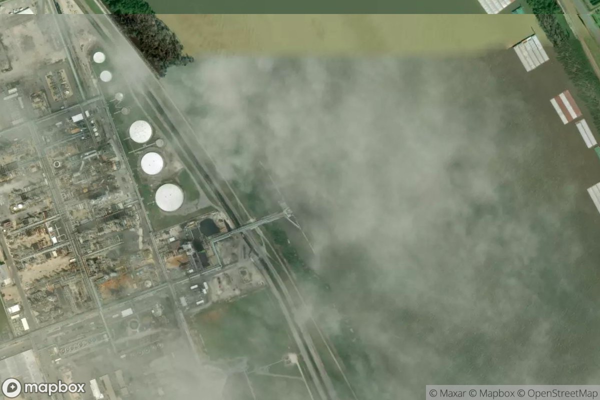 Satellite view of Marina at 29.6846, -89.9695