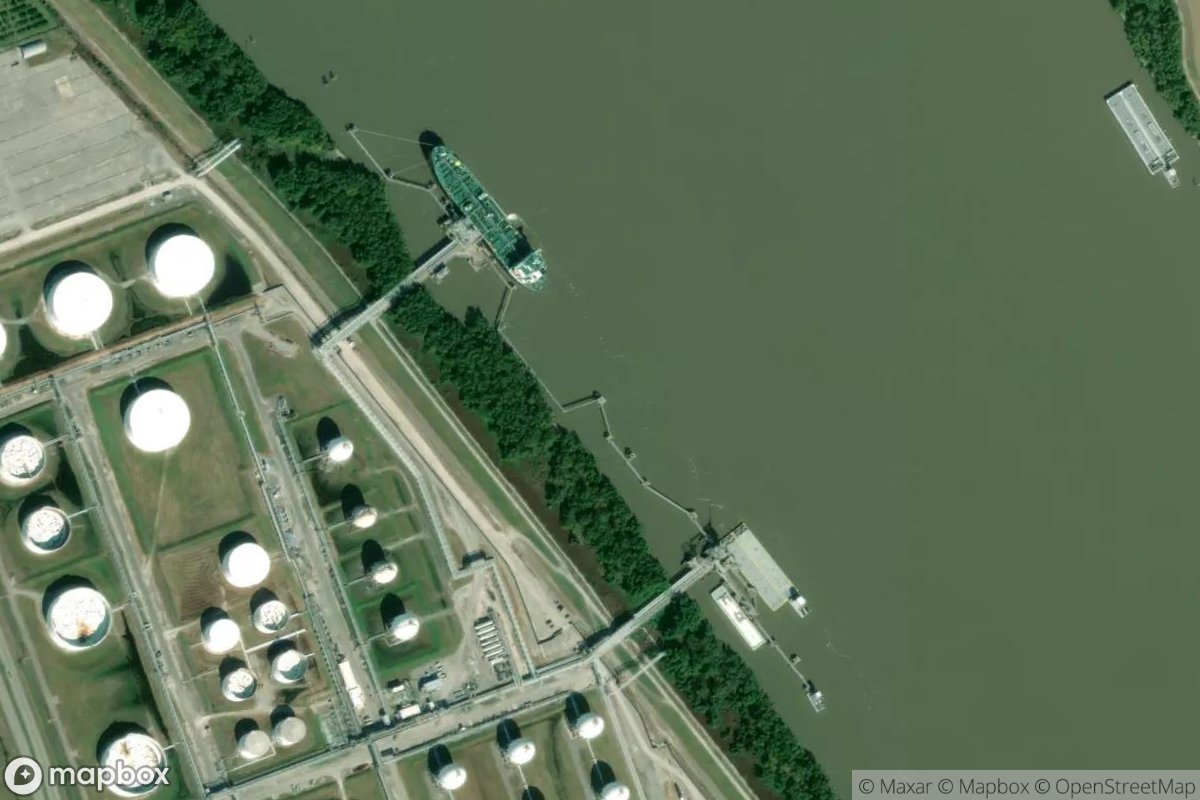 Satellite view of Marina at 29.6924, -89.9758