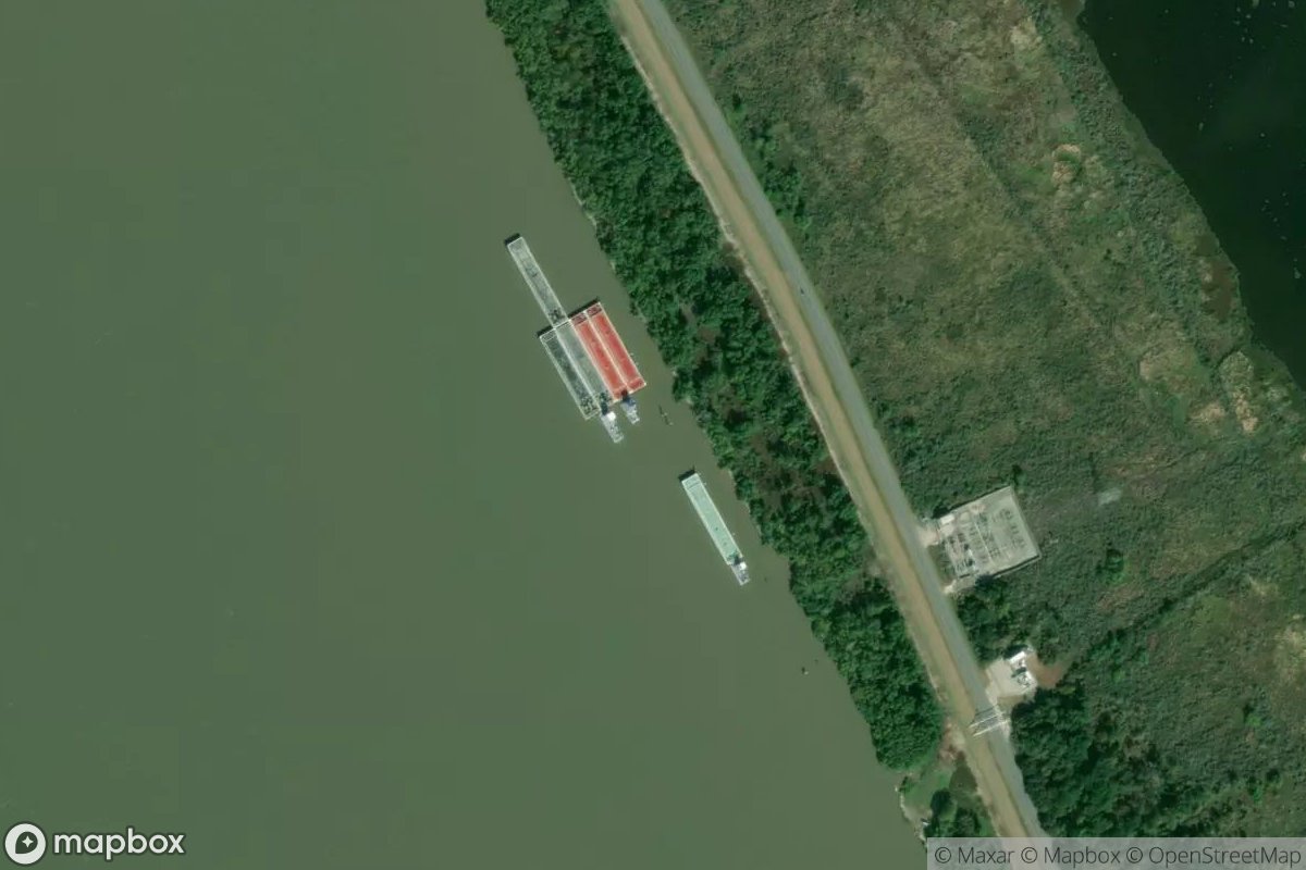 Satellite view of Marina at 29.7001, -89.9734