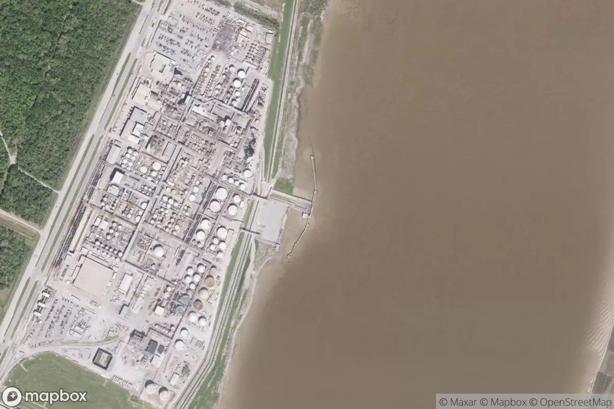 Satellite view of Marina at 29.8092, -90.0074