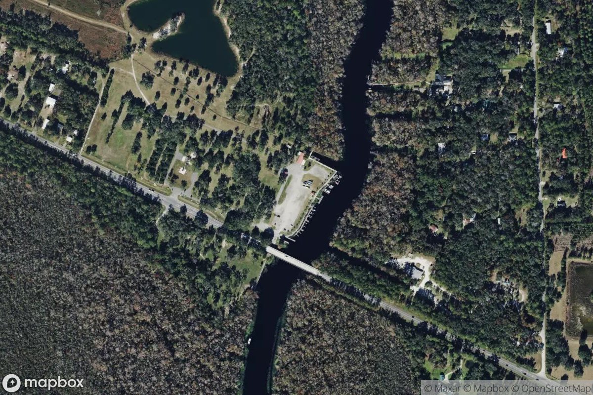 Satellite view of Marina at 29.9863, -81.5659