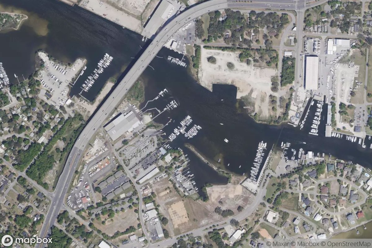 Satellite view of Marina at 30.4001, -87.2462