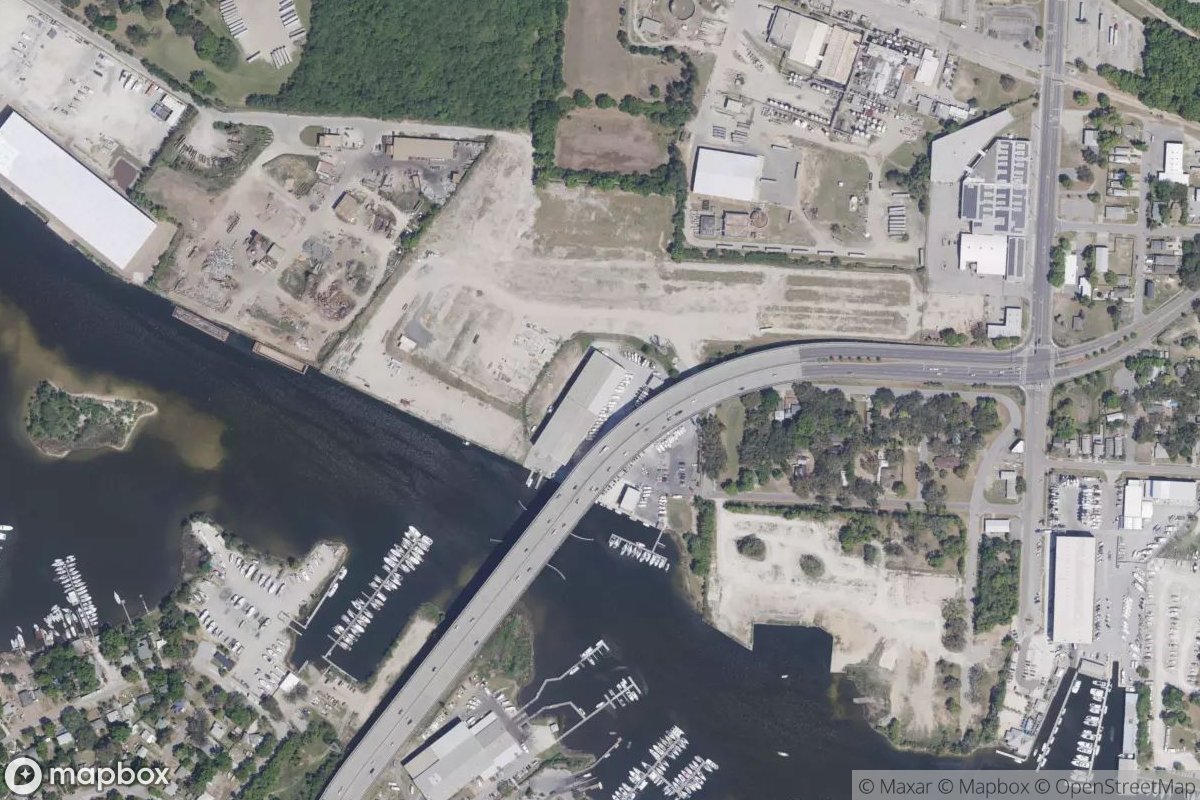 Satellite view of Marina at 30.4033, -87.2469