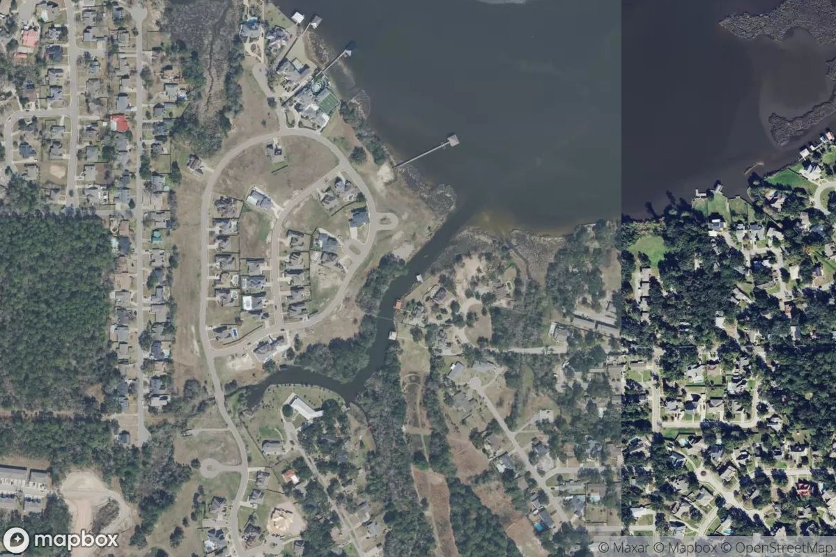 Satellite view of Marina at 30.4089, -88.9924