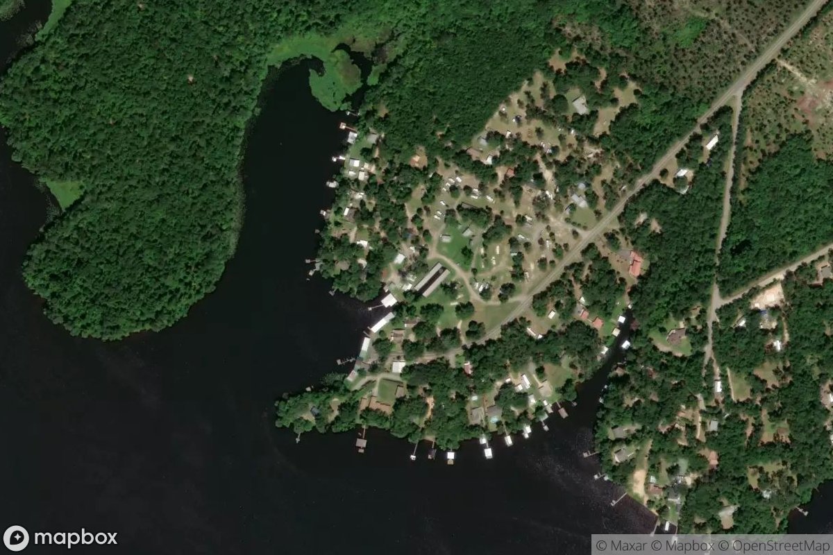 Satellite view of Marina at 30.4219, -84.6251