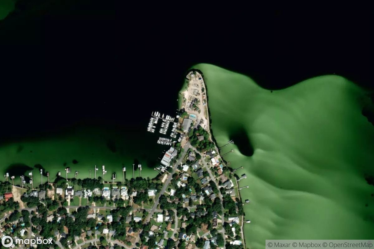 Satellite view of Marina at 30.4263, -86.5918