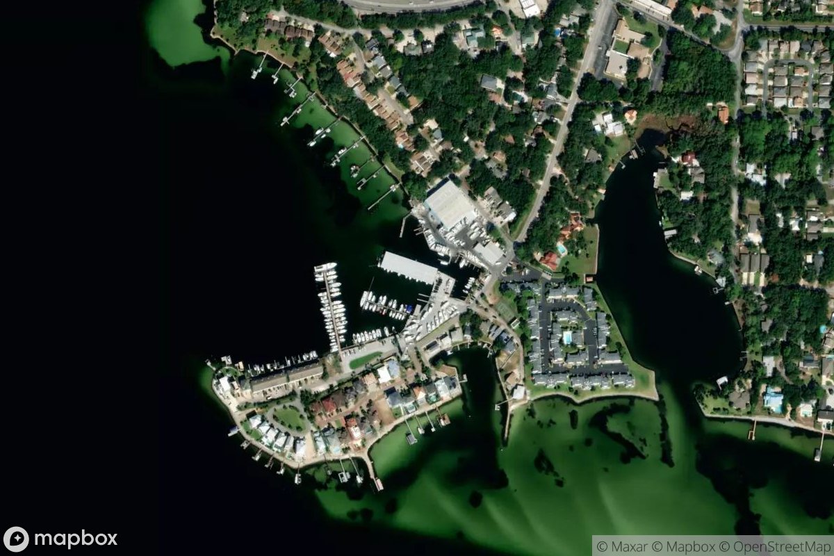 Satellite view of Marina at 30.4358, -86.5848