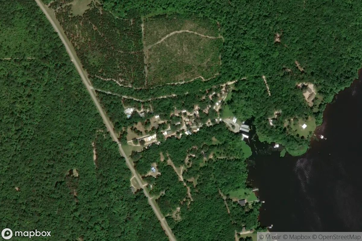 Satellite view of Marina at 30.4425, -84.5795