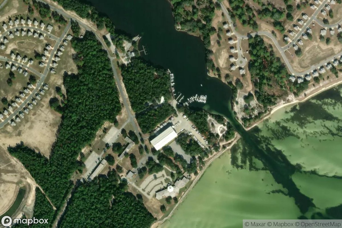 Satellite view of Marina at 30.4531, -86.5434