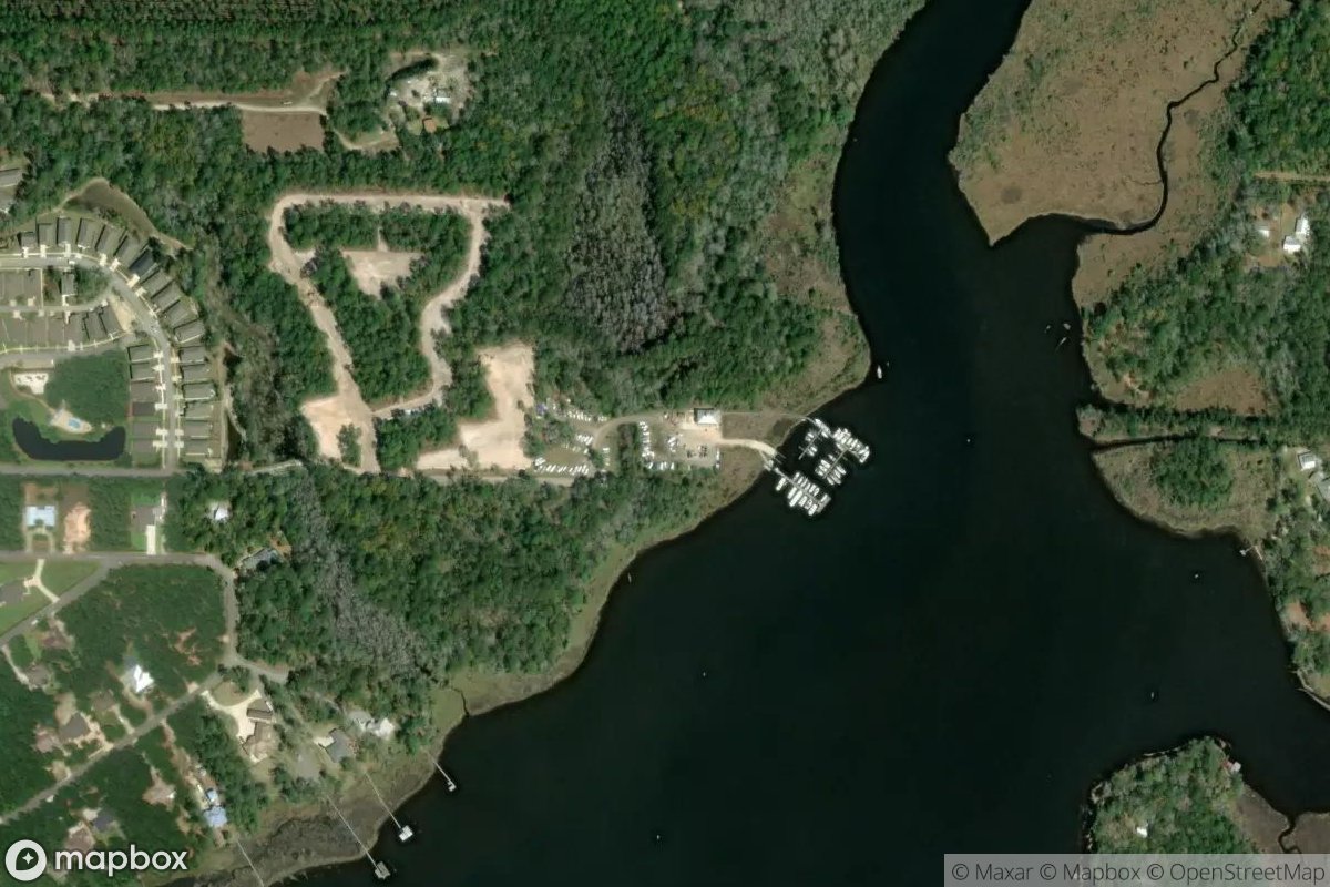 Satellite view of Marina at 30.4732, -86.1406